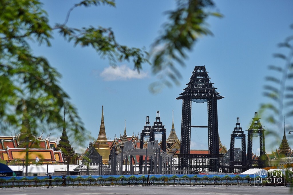 ก่อสร้างพระเมรุมาศ คาดเสร็จก่อนสิ้นเดือนกันยายนปีนี้ ก่อสร้างพระเมรุมาศ คาดเสร็จก่อนสิ้นเดือนกันยายนปีนี้