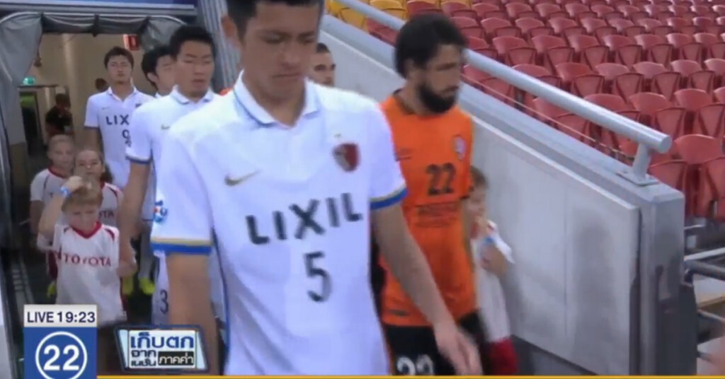 บริสเบน เฉือน คาชิมา 2-1 บริสเบน เฉือน คาชิมา 2-1