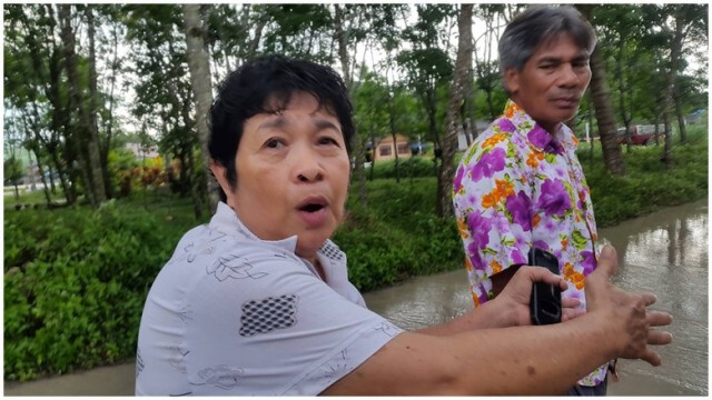 น้ำป่าท่วมบ้านเรือนชาวบ้าน กว่า 50 หลัง ที่ จ.สุราษฎร์ธานี  หลังฝนตกหนักนานกว่า 2 ชั่วโมง