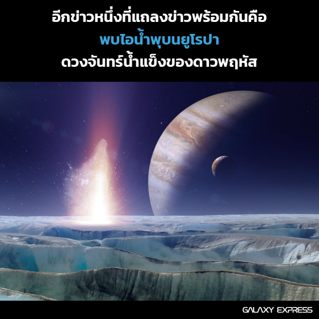สรุปชัดๆ เข้าใจง่ายๆ
"นาซ่า"แถลง ดวงจันทร์น้ำแข็ง'เอนเซลาดัส'  อาจเอื้อต่อสิ่งมีชีวิต