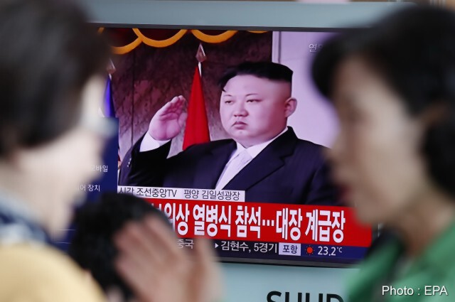 ภาพชุด "คิม จองอึน" ในงานเฉลิมฉลอง "วันแห่งดวงอาทิตย์"