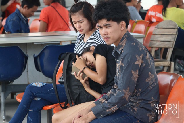 แน่นสถานีหมอชิต! ปชช.เริ่มเดินทางกลับบ้านหลังหมดเทศกาลสงกรานต์(ภาพชุด)