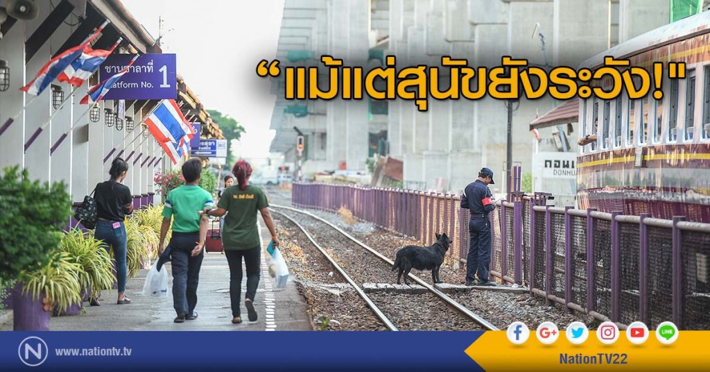 "แม้แต่สุนัขยังระวัง!" "แม้แต่สุนัขยังระวัง!"