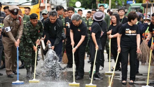 กทม.ระดมพล-อาสา บิ๊กคลีนนิ่ง "ถนนข้าวสาร" หลังหมดเทศกาลสงกรานต์