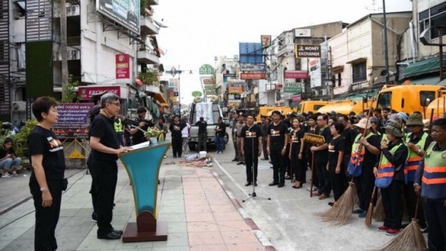 กทม.ระดมพล-อาสา บิ๊กคลีนนิ่ง "ถนนข้าวสาร" หลังหมดเทศกาลสงกรานต์