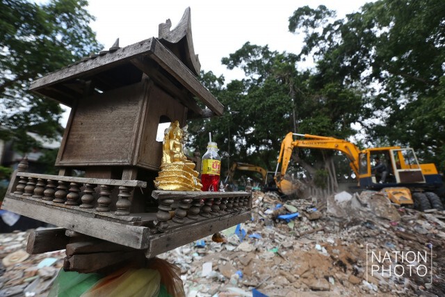 กทม.เร่งปรับ "ชุมชนป้อมมหากาฬ" บริเวณที่ถูกรื้อออกไปแล้วให้เป็น "สวนสาธารณะ"
