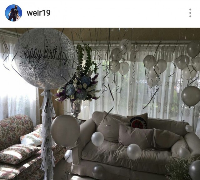 "เวียร์" ปลื้ม "ช่อลูกโป่ง" เซอร์ไพรส์วันเกิด แฟนคลับจิ้น เหมือนของบ้าน "เบลล่า"