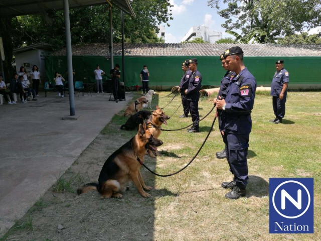 เปิดตัว! "K9" สี่ขาอาสาเพื่อชาติ