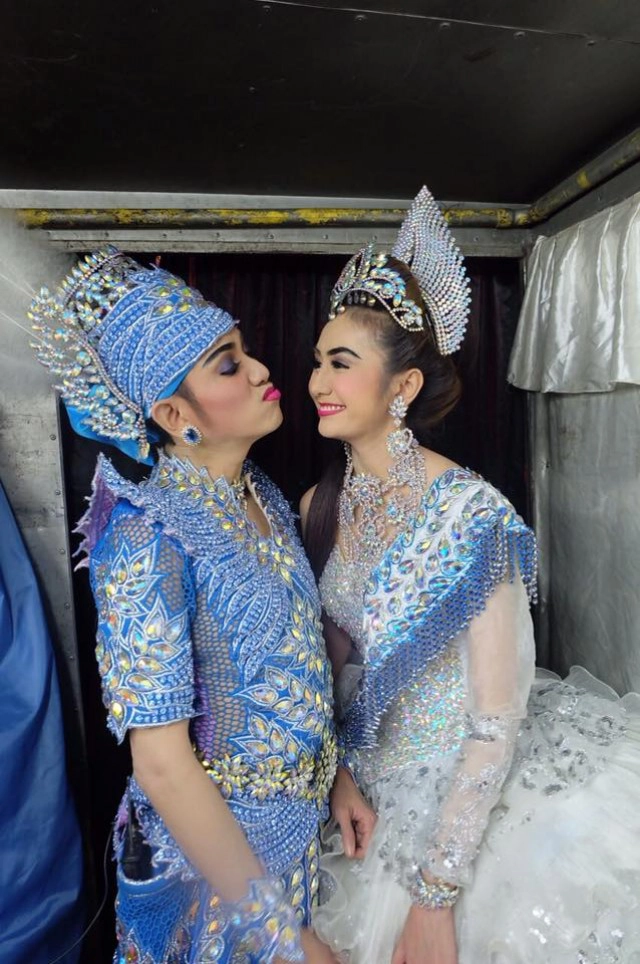 ประชันหล่อ-สวย "พ่อ-ลูก" "ไชยา-น้องแป้ง"