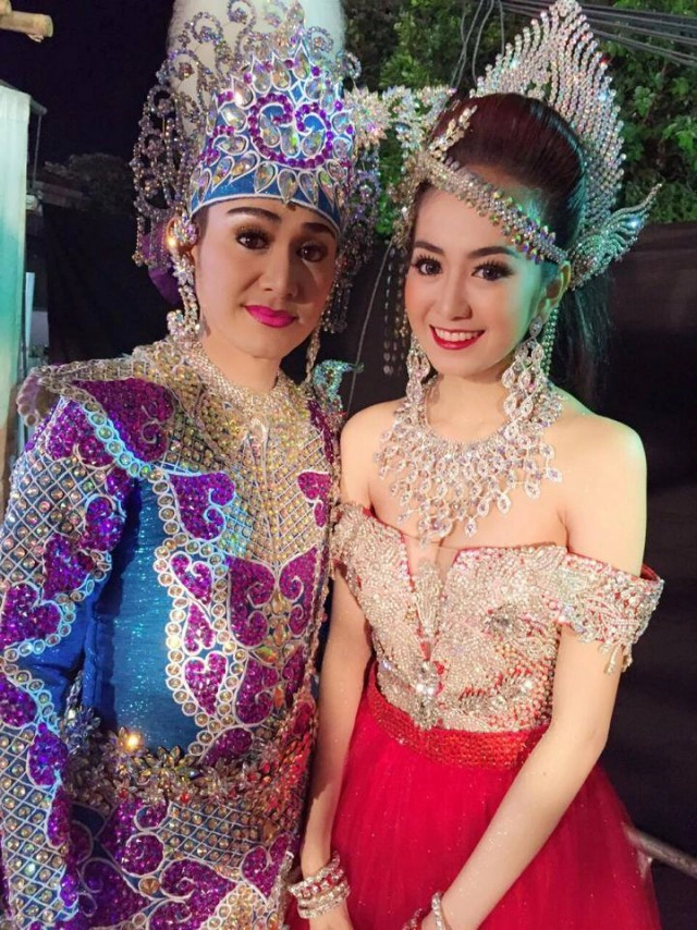 ประชันหล่อ-สวย "พ่อ-ลูก" "ไชยา-น้องแป้ง"