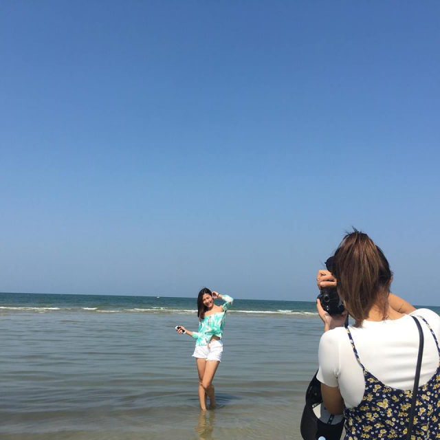 ยิ่งโตยิ่งสวย
"แนน ทัดดาว" อวดภาพเที่ยวทะเล