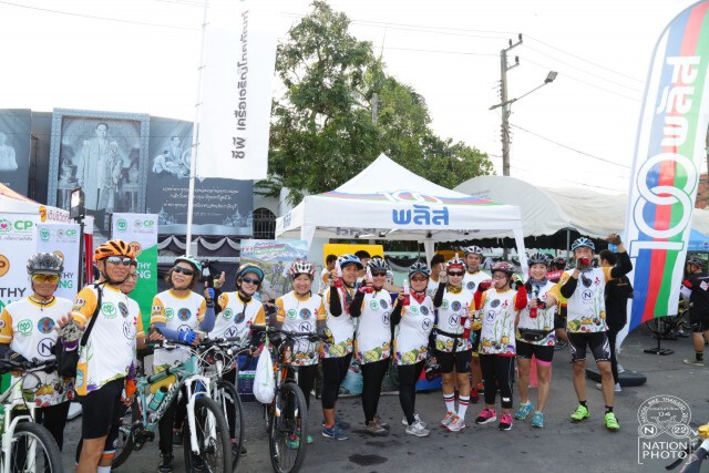 ภาพชุด Nation Bike Thailand 2017 ปั่นเสริมบารมี 4 มหาราชคุ้มครอง @ ปราจีนบุรี