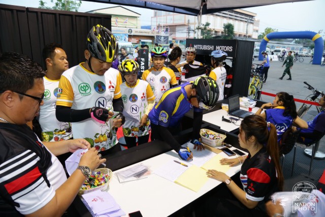 ภาพชุด Nation Bike Thailand 2017 ปั่นเสริมบารมี 4 มหาราชคุ้มครอง @ ปราจีนบุรี