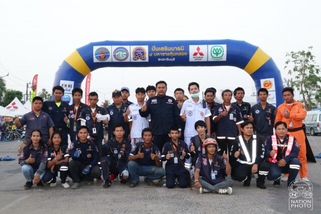 ภาพชุด Nation Bike Thailand 2017 ปั่นเสริมบารมี 4 มหาราชคุ้มครอง @ ปราจีนบุรี