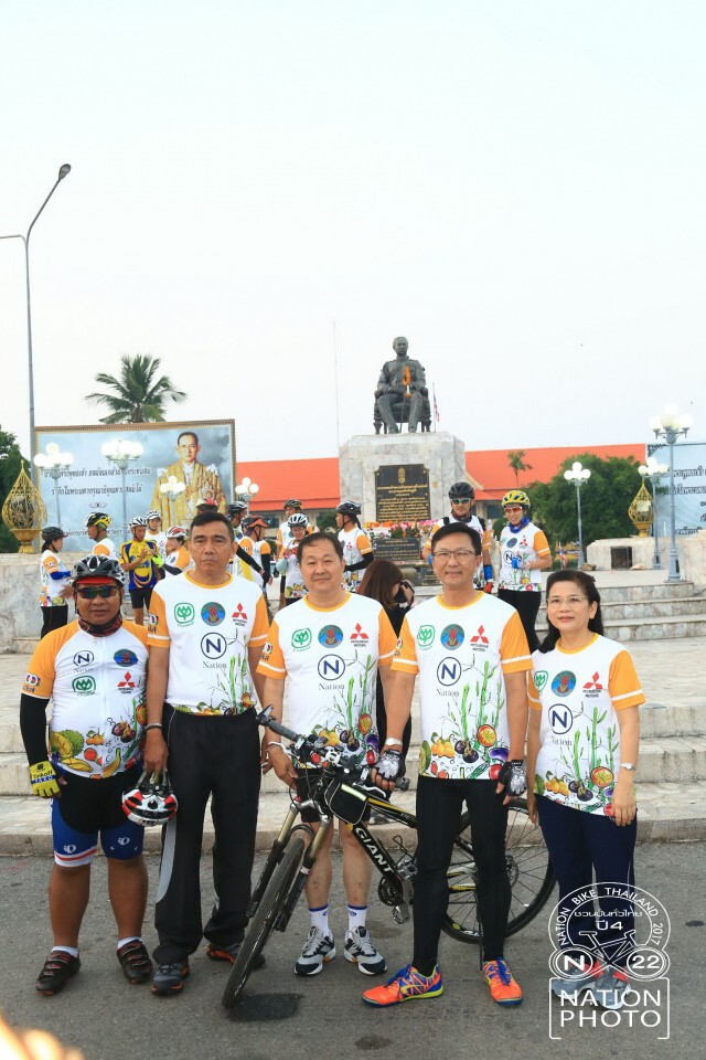 ภาพชุด Nation Bike Thailand 2017 ปั่นเสริมบารมี 4 มหาราชคุ้มครอง @ ปราจีนบุรี