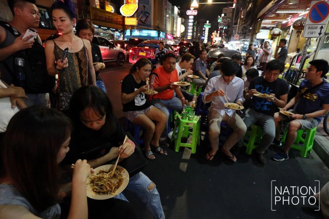 ภาพชุด "สตรีทฟู้ด" เยาวราช