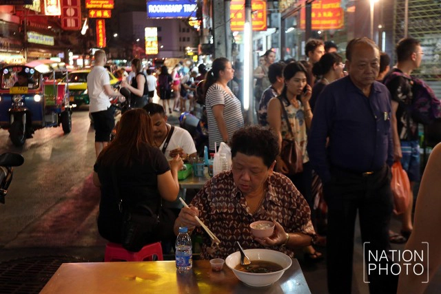 ภาพชุด "สตรีทฟู้ด" เยาวราช