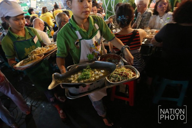 ภาพชุด "สตรีทฟู้ด" เยาวราช