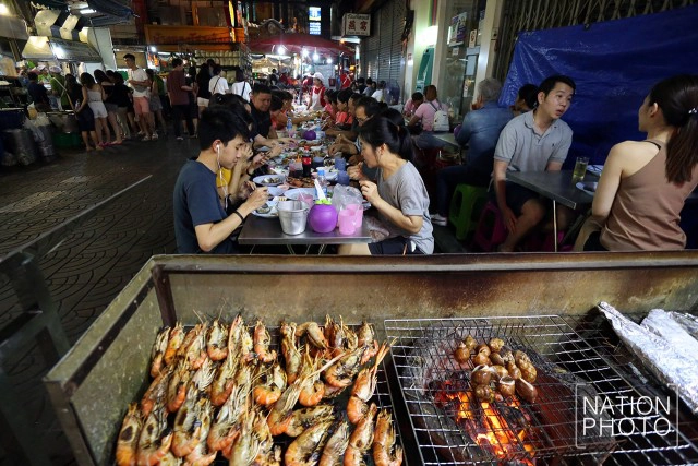 ภาพชุด "สตรีทฟู้ด" เยาวราช