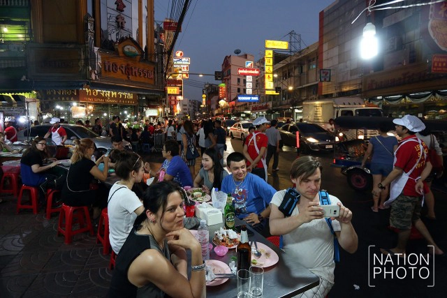 ภาพชุด "สตรีทฟู้ด" เยาวราช