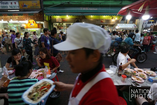 ภาพชุด "สตรีทฟู้ด" เยาวราช
