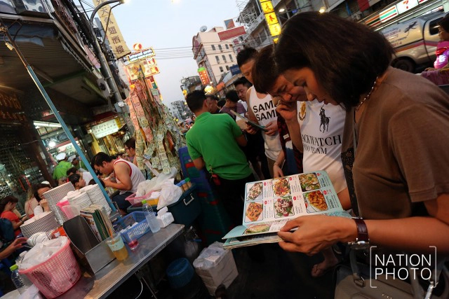 ภาพชุด "สตรีทฟู้ด" เยาวราช