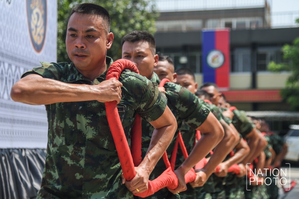 กรมสรรพาวุธ อบรมครูฝึกกำลังพลฉุดชักราชรถ ริ้วขบวนพระราชอิสริยยศพระบรมศพ กรมสรรพาวุธ อบรมครูฝึกกำลังพลฉุดชักราชรถ ริ้วขบวนพระราชอิสริยยศพระบรมศพ