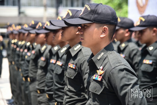 กรมสรรพาวุธ อบรมครูฝึกกำลังพลฉุดชักราชรถ ริ้วขบวนพระราชอิสริยยศพระบรมศพ
