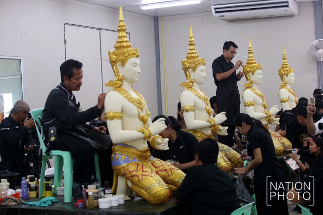 พระเมรุมาศฯ คืบหน้าแล้ว 35%