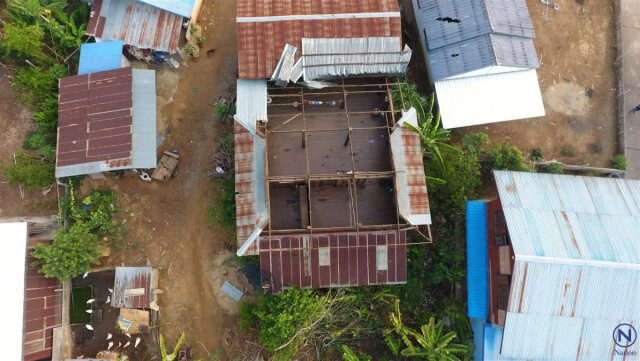 พิจิตร-พายุฤดูร้อนพัดบ้านเรือน-วัด พังเสียหาย 4 อำเภอ 254 หลังคาเรือน