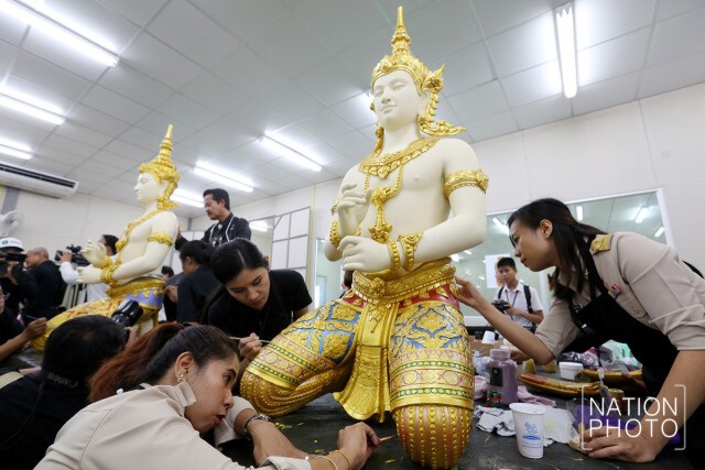 พระเมรุมาศฯ คืบหน้าแล้ว 35%