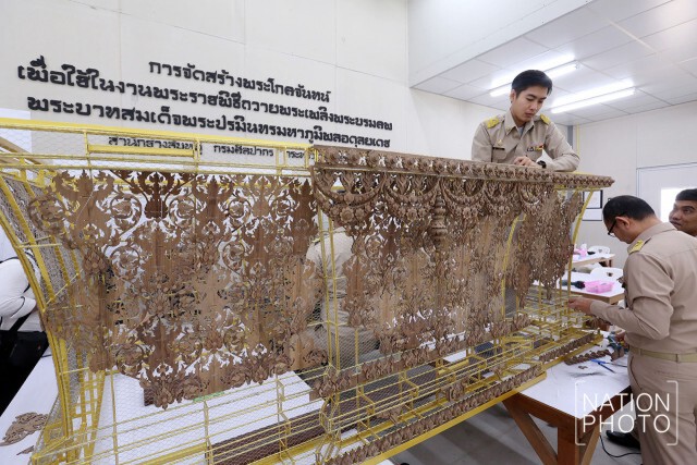 พระเมรุมาศฯ คืบหน้าแล้ว 35%