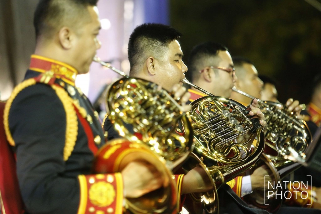 การแสดงดนตรีวงดุริยางค์ 3 เหล่าทัพ การแสดงดนตรีวงดุริยางค์ 3 เหล่าทัพ