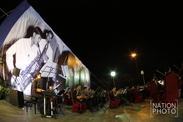 การแสดงดนตรีวงดุริยางค์ 3 เหล่าทัพ