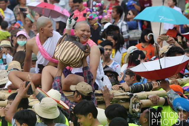 แห่นาคโหด  บ้านโนนเสลา ภูเขียว  ชัยภูมิ ...