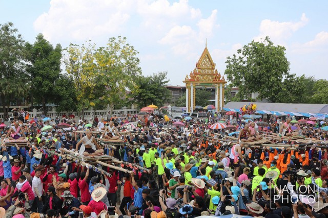 แห่นาคโหด  บ้านโนนเสลา ภูเขียว  ชัยภูมิ ...