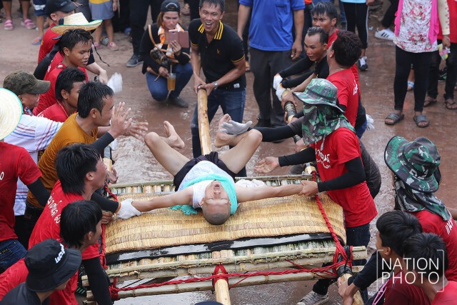 แห่นาคโหด  บ้านโนนเสลา ภูเขียว  ชัยภูมิ ...