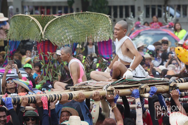 แห่นาคโหด  บ้านโนนเสลา ภูเขียว  ชัยภูมิ ...