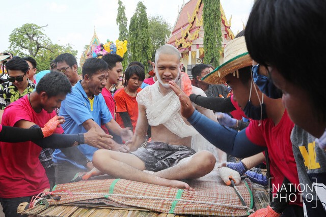 แห่นาคโหด  บ้านโนนเสลา ภูเขียว  ชัยภูมิ ...