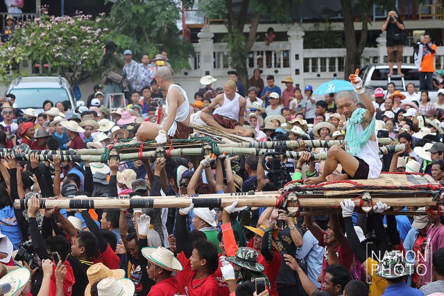 แห่นาคโหด  บ้านโนนเสลา ภูเขียว  ชัยภูมิ ...