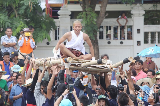 แห่นาคโหด  บ้านโนนเสลา ภูเขียว  ชัยภูมิ ...