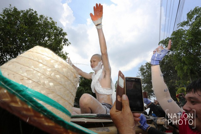 แห่นาคโหด  บ้านโนนเสลา ภูเขียว  ชัยภูมิ ...