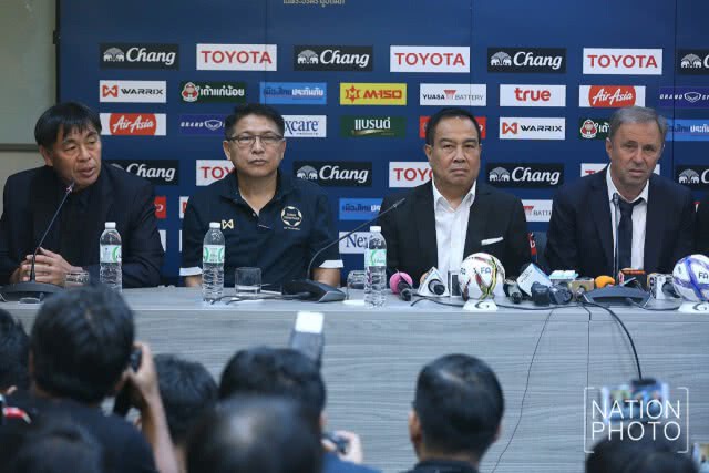 แถลงข่าวเปิดตัว "มิโลวาน ราเยวัช" รับตำแหน่งหัวหน้าผู้ฝึกสอนทีมชาติไทย