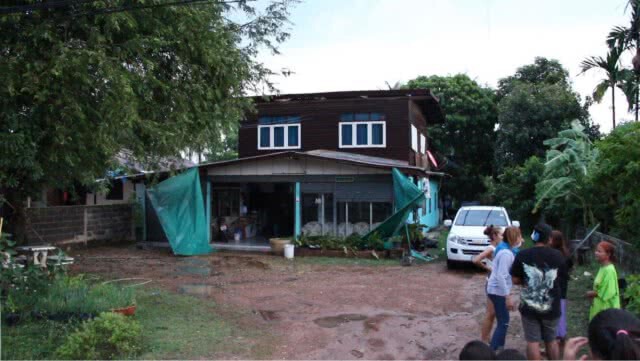 กาฬสินธุ์พายุฝนลูกเห็บระลอกสองบ้านพัง 273 หลังคาเรือน