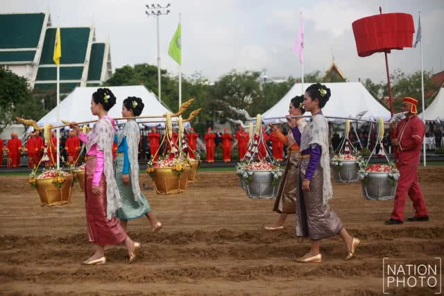 พิธีพืชมงคลจรดพระนังคัลแรกนาขวัญ ประจำปีพุทธศักราช 2560