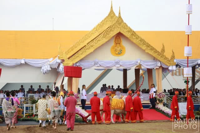 พิธีพืชมงคลจรดพระนังคัลแรกนาขวัญ ประจำปีพุทธศักราช 2560