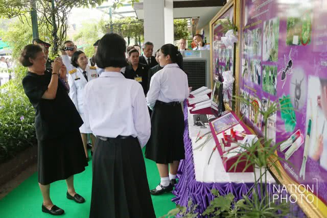 สมเด็จพระเทพฯ ทรงทอดพระเนตรความก้าวหน้าโครงการส่วนพระองค์ สวนจิตรลดา