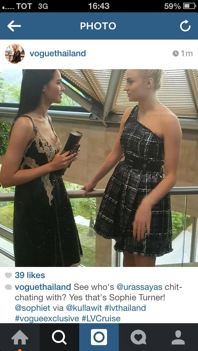 บก.โว้กไทย เผยภาพแรก "ญาญ่า" ในชุดเดรสของ Louis Vuitton