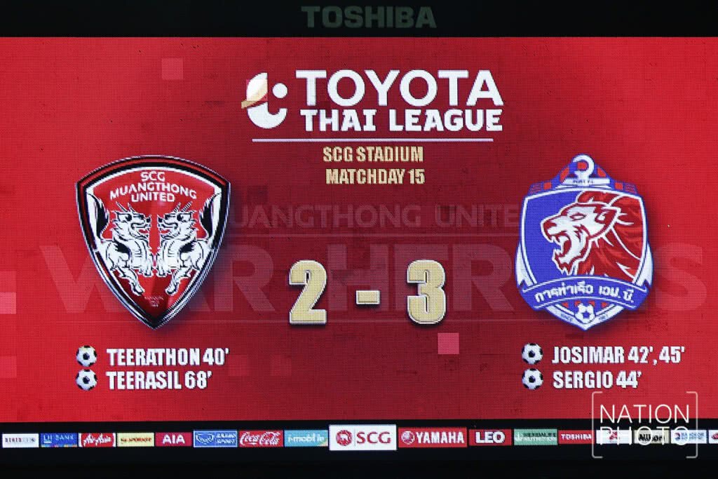 ไร้ชัย 2 เกมติด! กิเลน พ่ายท่าเรือ คาบ้าน 2-3 ไร้ชัย 2 เกมติด! กิเลน พ่ายท่าเรือ คาบ้าน 2-3