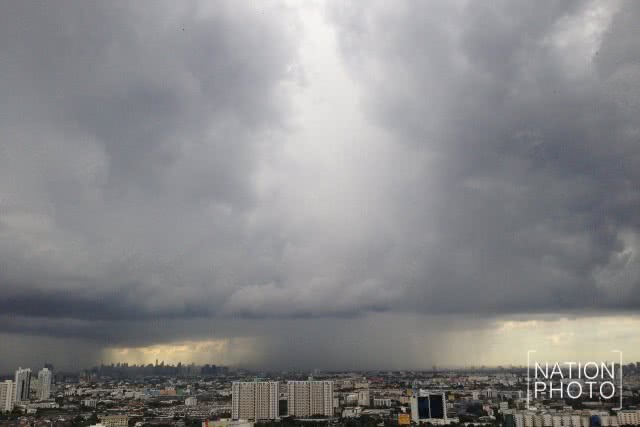 สภาพเมฆปกคลุมเขตกทม.